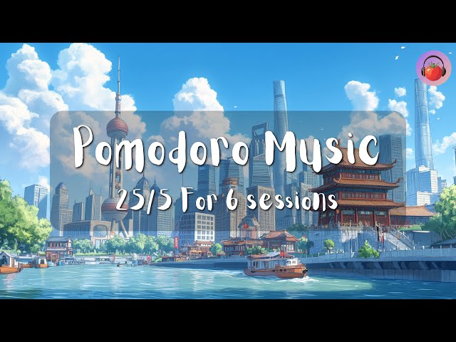 3-HOUR STUDY WITH ME | Pomodoro 25-5 🎧 Lofi Music