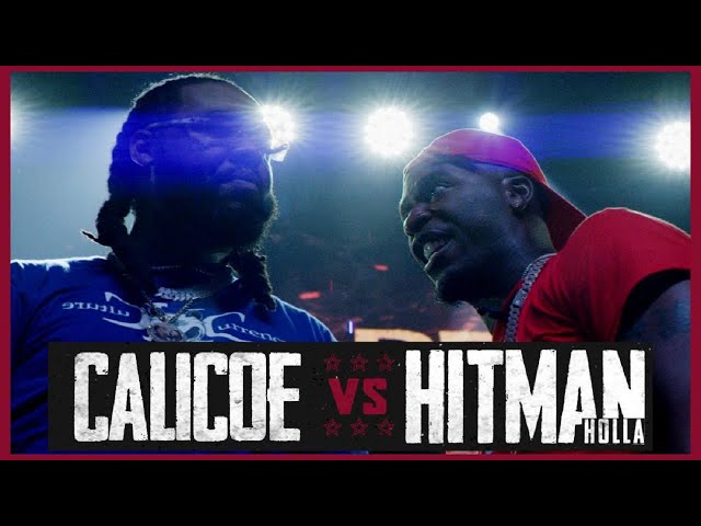 HITMAN HOLLA VS CALICOE RAP BATTLE - RBE