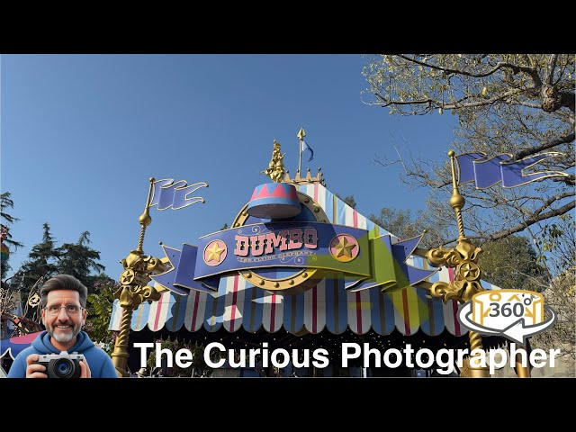 360° view video - Dumbo The Flying Elephant Ride - Disneyland