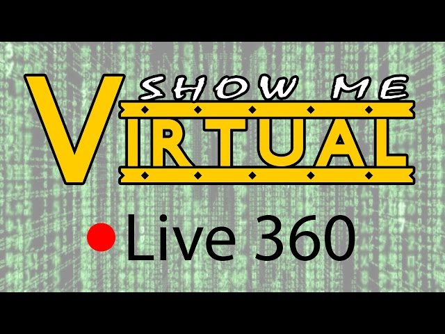 ShowMeVirtual Live 360 VR Stream at the Saint Louis Science Center - Matrix Night