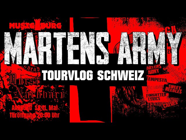 Martens Army - Tourvlog Schweiz 2024