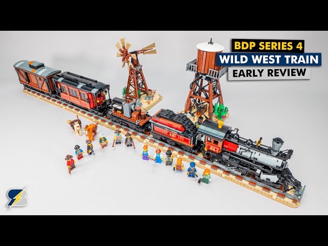 Bricklink Designer Program Series 4 - Wild West Train early review