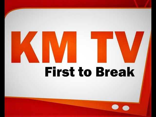 K M TV BREAKING NEWS ON POLICE ARRESTING DEMONSTRATOR