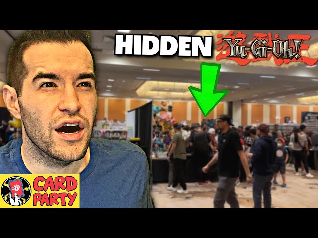 I Found HIDDEN Yugioh Cards At Pokemon's LARGEST Event (Card Party)