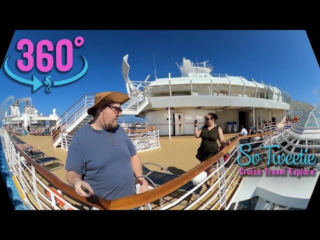 Allure of the Seas Embarkation Day & First Sea Day 360° Video! - Royal Caribbean