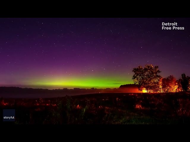 Aurora Borealis in the Lower 48: Northern lights seen in Washington, Michigan, New Hampshire & more