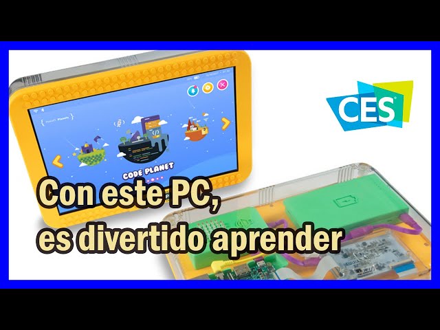 En EUREKA PARK nos encontramos a MakePad, un computador para aprender jugando