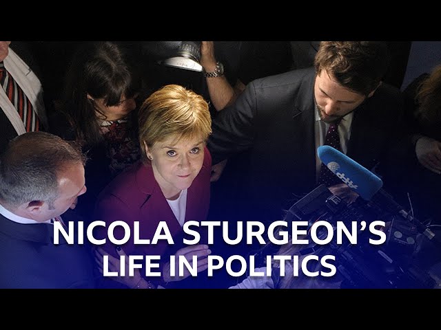 A Look Back At Nicola Sturgeon's Life In Politics | BBC Scotland News