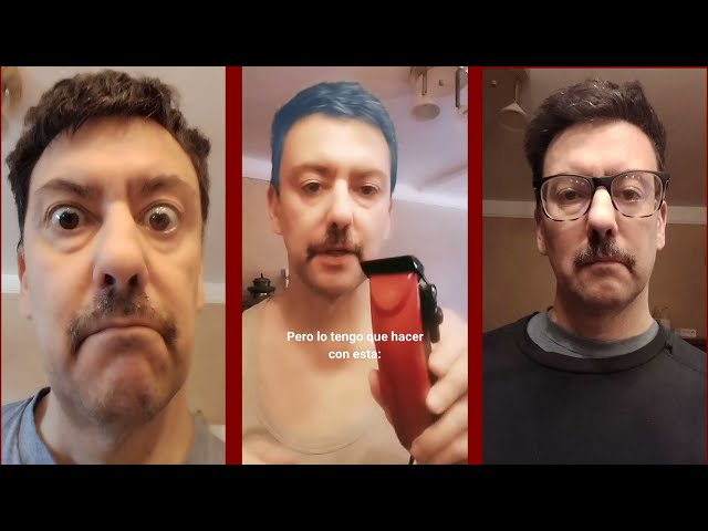 Se afeita los bigotes vuestro amigo San Ten Chan Cuidemos nuestro aspecto en YouTube barbería casera