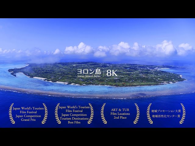 Yoron Island Japan in 8K HDR - 与論島