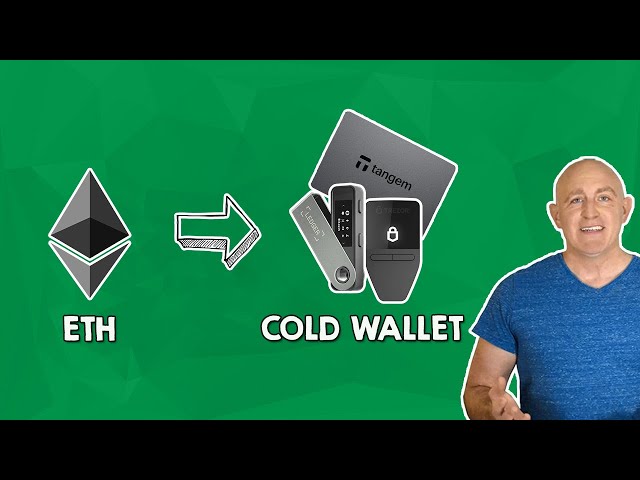 Send and Store ETH Ethereum on Cold Hardware Wallet (Trezor / Tangem / Ledger Nano