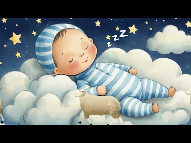 Baby Sleep Music 🐑 Soothing Lullaby to Calm Crying Baby and Fall Asleep Fast