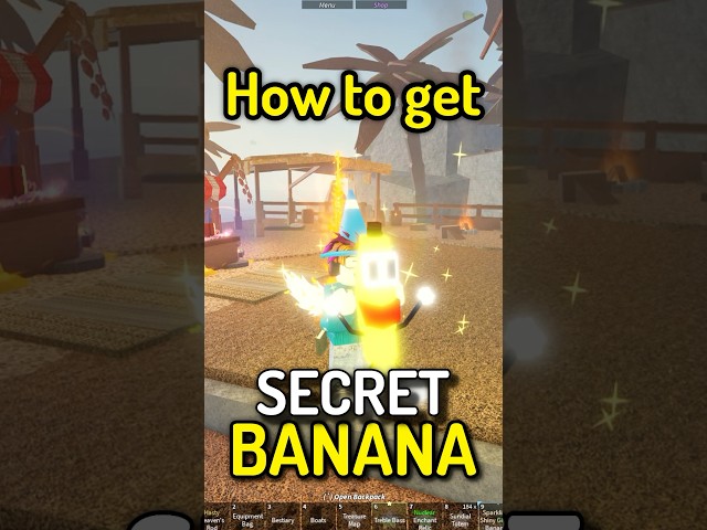 How To Get SECRET Banana Fish in Roblox Fisch