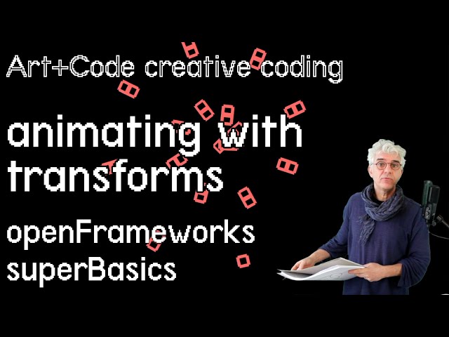 Draw complex animations with screen translate - tutorial: openFrameworks superBasics e11