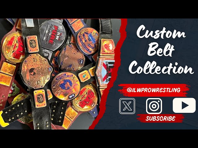 WWE/AEW Custom Action Figure Belts