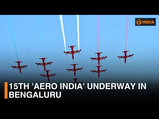 15th 'Aero India' 2025 underway in Bengaluru