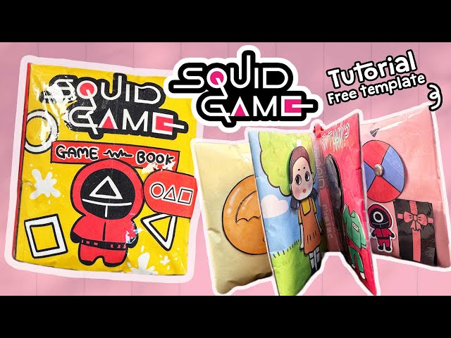 Squid Game2 game book l Tutorial + Free printable✨