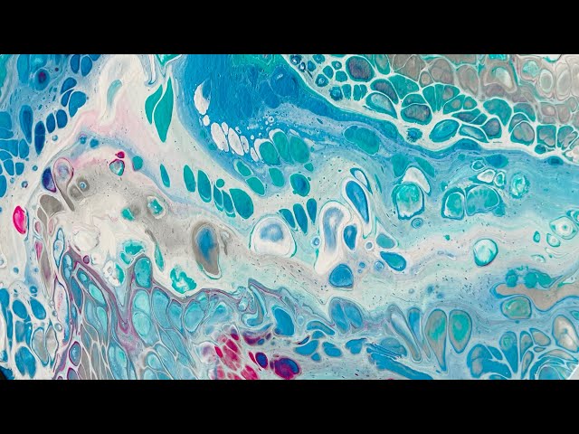 Blindfold with husband - Swipe - Acrylic Fluid Art - WOW