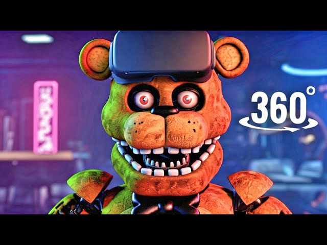 Freddy Fazbear wants to Jumpscare You! FNAF Birthday Nightmare! (360° VR)