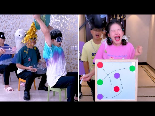 Challenges On Tiktok That Can Bring You Laughter Are So Exciting! ! # Funnyfamily#PartyGames