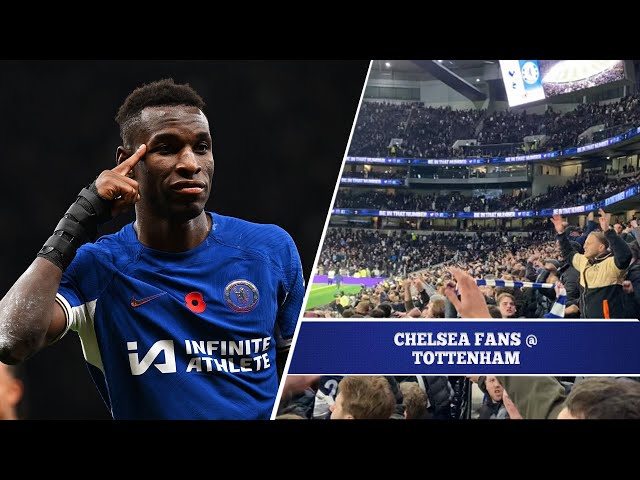 Chelsea Fans Take Over Tottenham! | Spurs 1-4 Chelsea Fan Experience