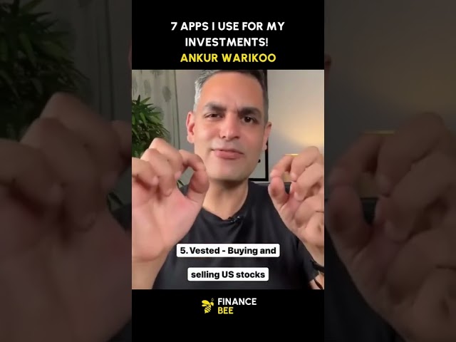 "Learn about the 7 apps that Ankur Warikoo uses to manage his investments. #ankurwarikoo #shorts