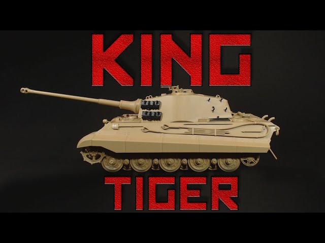 Tamiya 1:35 scale King Tiger Ardennes Front Build