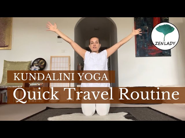 Kundalini Yoga Quick Travel Routine (17 min breathing 17 min physical )