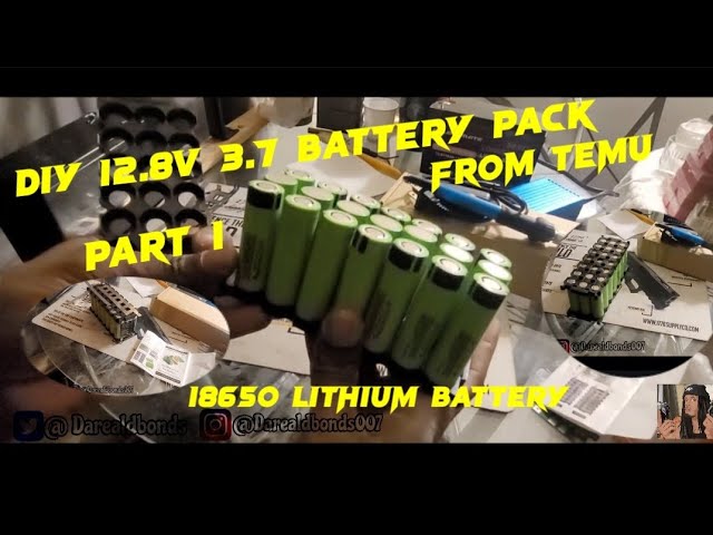 DIY How To Make a Powerful 12V 3600mAh 40A Battery Pack | Part 1