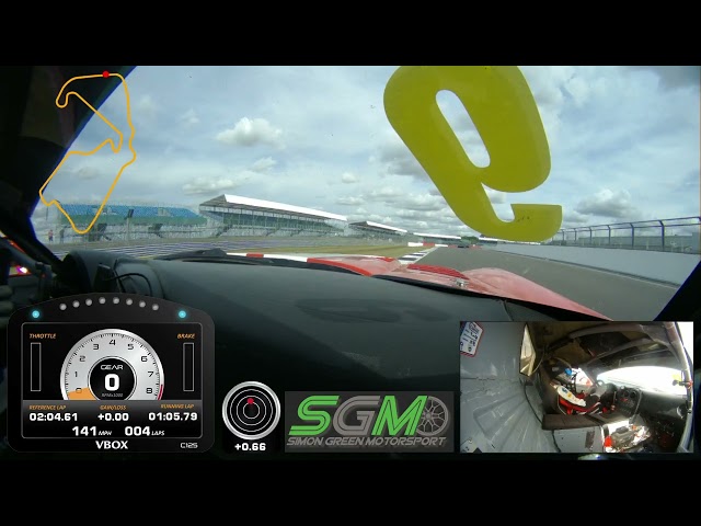 2022 Silverstone Classic Masters Endurance Legends - Onboard with Angus Fender Racing Viper Race 2