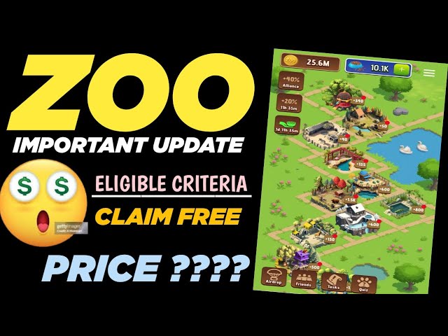 Zoo Airdrop Eligibility Criteria | Zoo Airdrop Withdrawal | Zoo Airdrop (KYC) You Are Not Robot Task