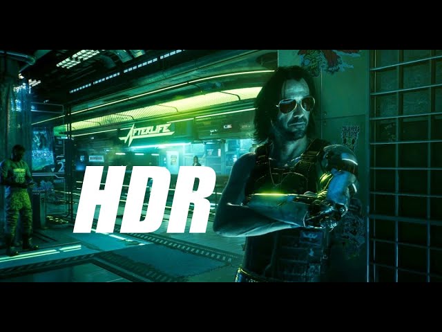 Cyberpunk 2077 in HDR on Windows 10 | PC Gaming (Recorded Live)