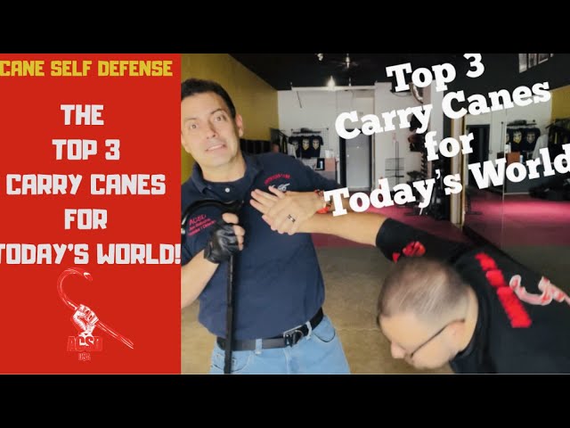 Cane Self Defense: The Top 3 Carry Canes for Today's World!!