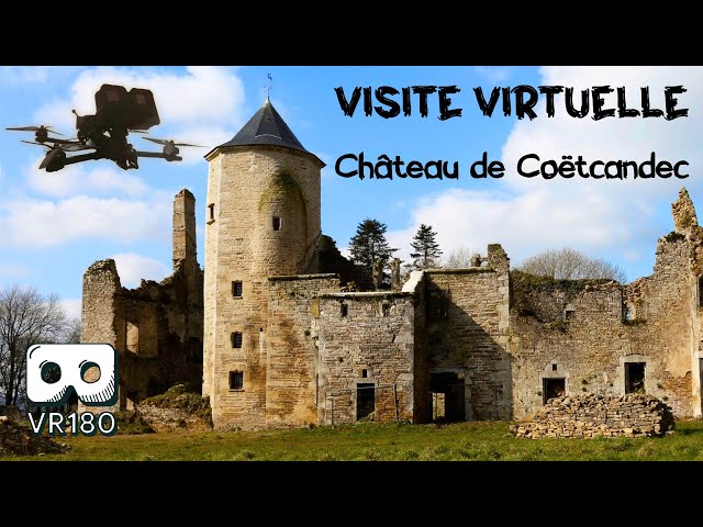 Visite Virtuelle: Le Château de Coëtcandec #Numérigolfe2024