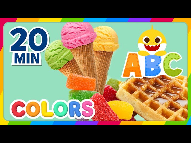 Learn ABC & Colors with Baby Shark | +Compilation | ABC Songs for Kids | Baby Shark ABC for Children