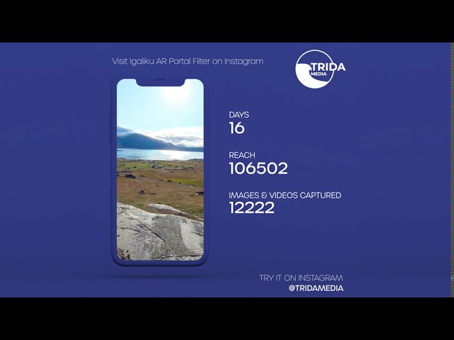 AR Portal on Instagram Visit Igaliku
