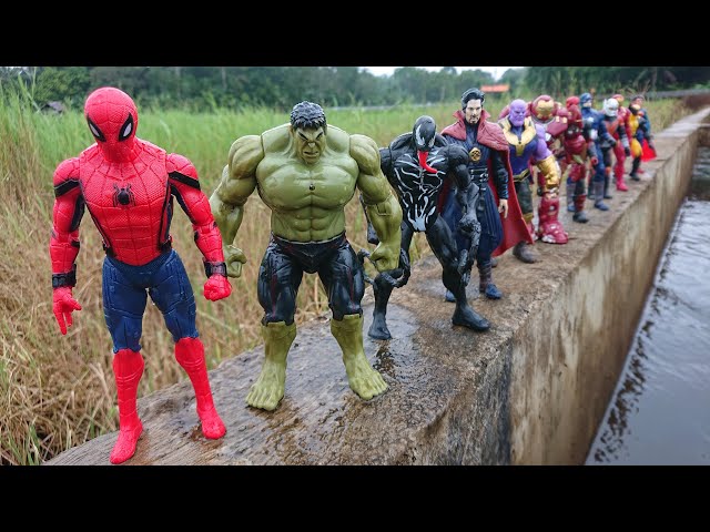 Avengers Superhero Story, Marvel's Spider-Man 2, Hulk, Iron Man, Captain America, Venom