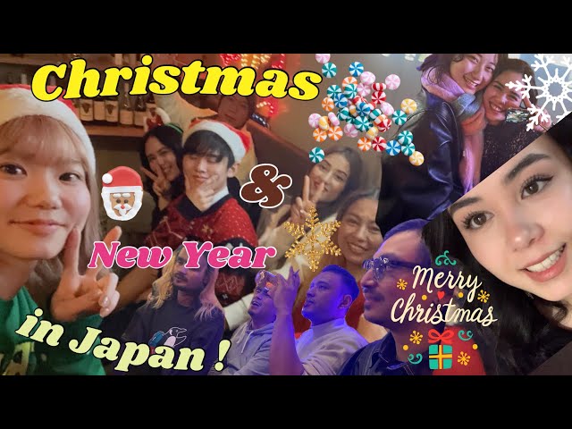 in Japan #13 : Christmas and New Year celebrations with friends