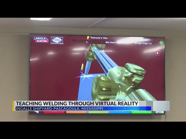 Ingalls Shipyard unveils start-of-the-art tech in virtual reality welding lab