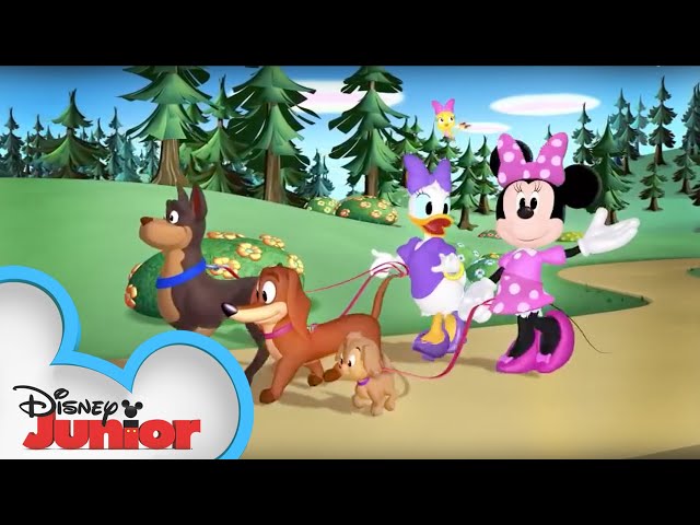 A Walk in the Park | Minnie's Bow-Toons | @disneyjr