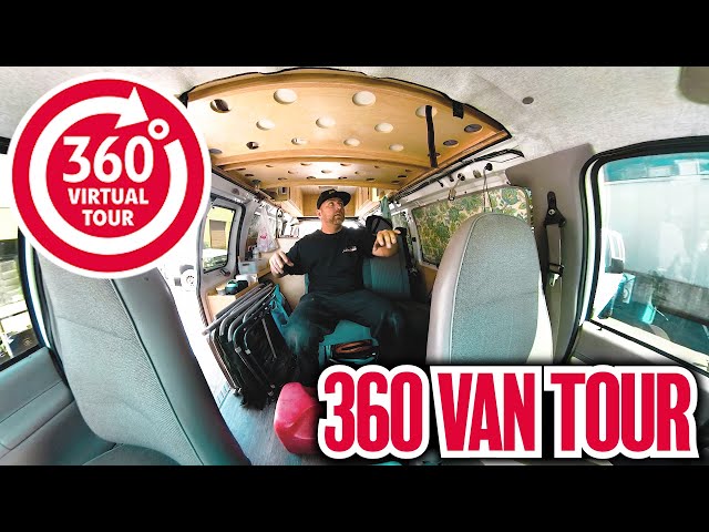 Ford Econoline Van Conversion Tour | 360° Virtual Reality Tour (4K)