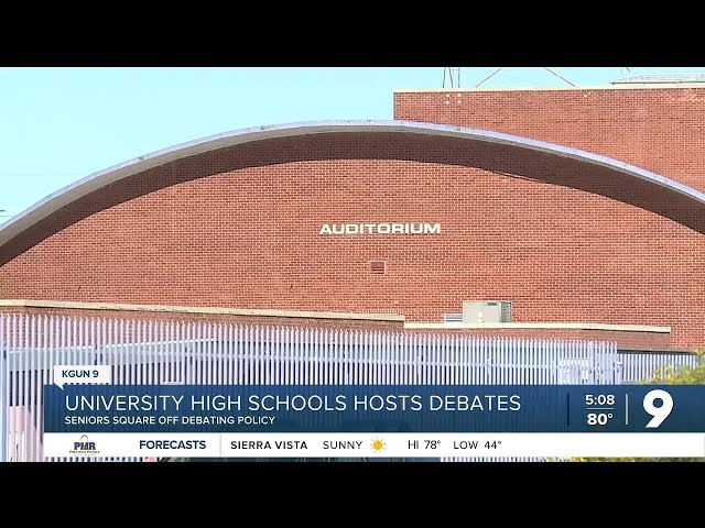 Debate me, bro: University High holds 47th edition of UHS Debates