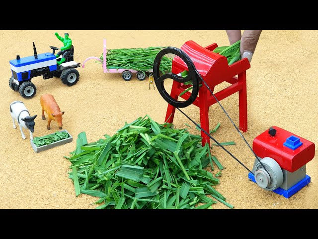 Diy mini chaff cutter machine part 3 | diy mini tractor | ‪@MiniCreative1‬ | keepvilla