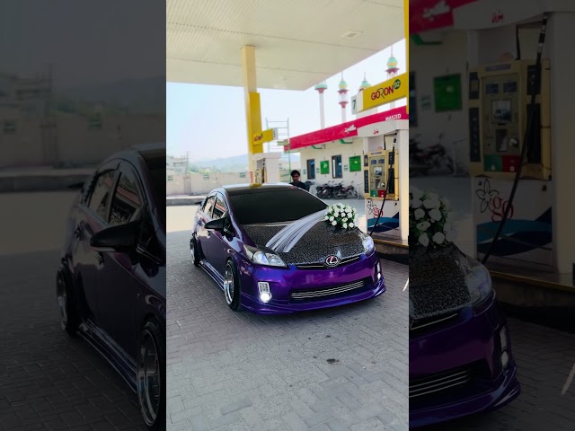 Toyota Prius 2010 Purple Wrap Modified | Rims Installed | Air Suspensions | Storm The Carguy