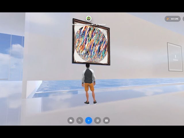 Tutorial: How to frame your NFT in Spatial.io