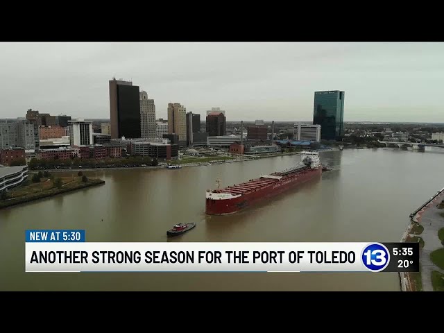 Another strong season for the Port of Toledo