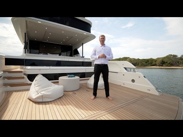 Maritimo M75 Flybridge Motor Yacht Walkthrough Tour