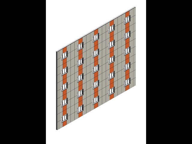 Drawing an aluminum composite facade with Rhino inside Revit (Tutorial video)