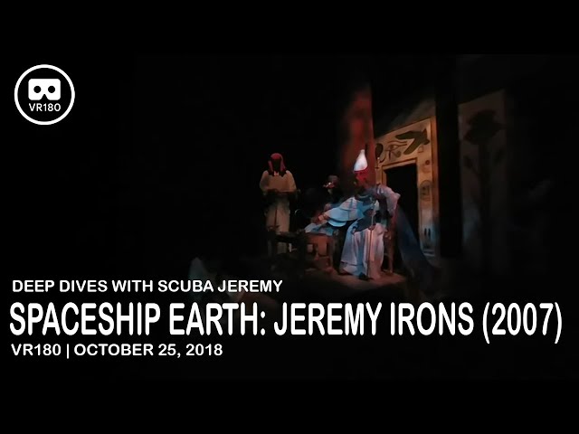 Spaceship Earth (2018) with Jeremy Irons' Narration (2007) - VR180