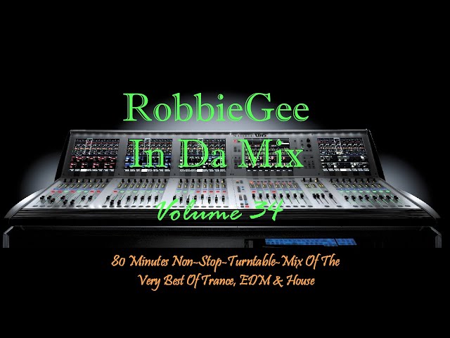 RobbieGee In Da Mix - Volume 34 (Release Date: 11-2015)